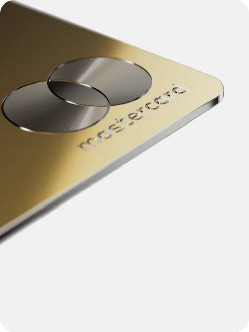 ラグジュアリーカードのゴールドカードのロゴ