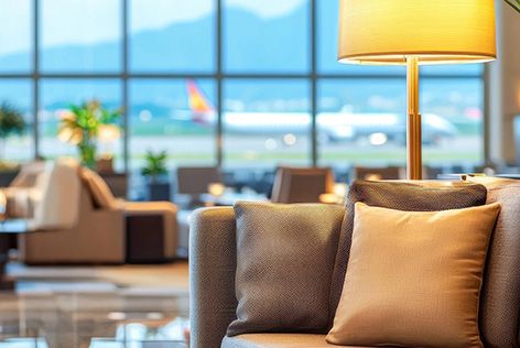 国内空港ラウンジ